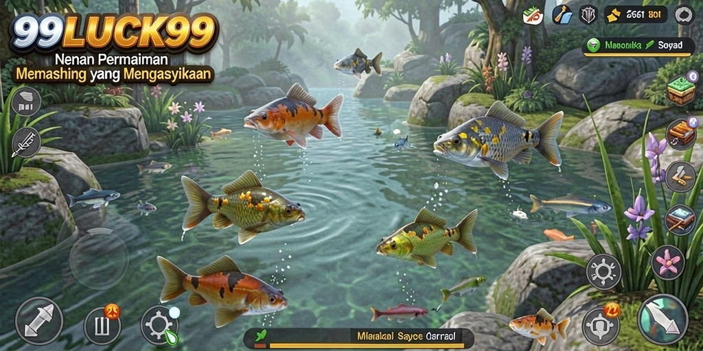 Tangkapan ikan yang menakjubkan dalam gameplay 99LUCK99.