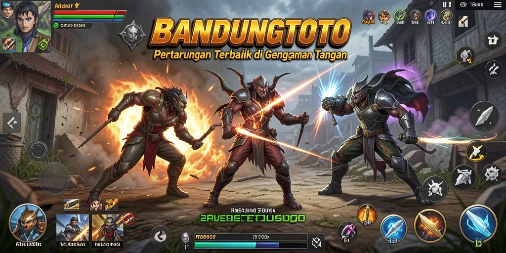 Gameplay seru dengan aksi pertarungan yang mendebarkan di BANDUNGTOTO.