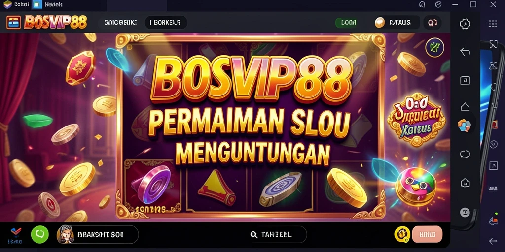 Tampilan menarik gameplay Slot di BOSVIP88.