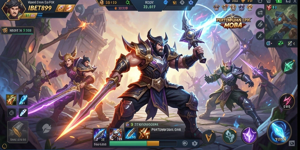 Gameplay seru dan intens dalam <strong>IBET899</strong> di arena pertarungan.
